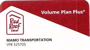 red roof inn card 1